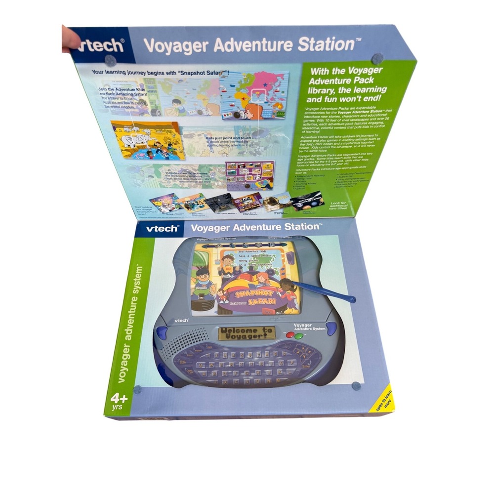 Vintage NEW VTech Voyager Adventure Station learning toy‎ educational BNIB